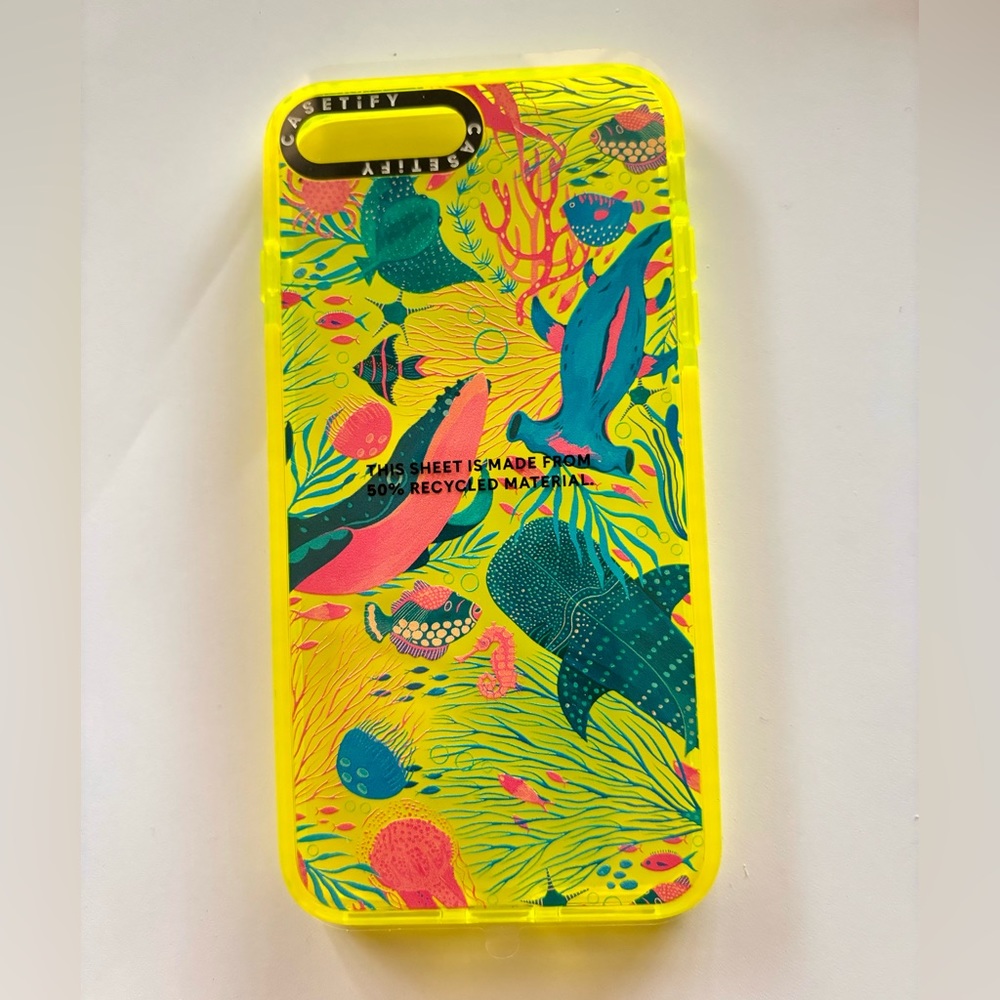 [never used - new] CASETiFY Grace Andersson Under the Sea iPhone 8 Plus case